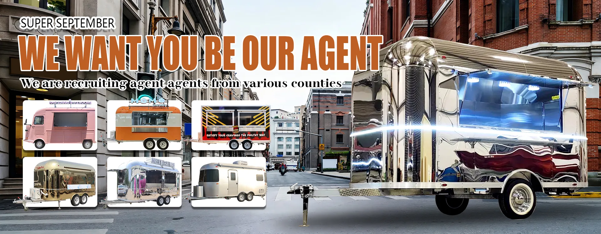 Nous voulons que vous soyez notre agent