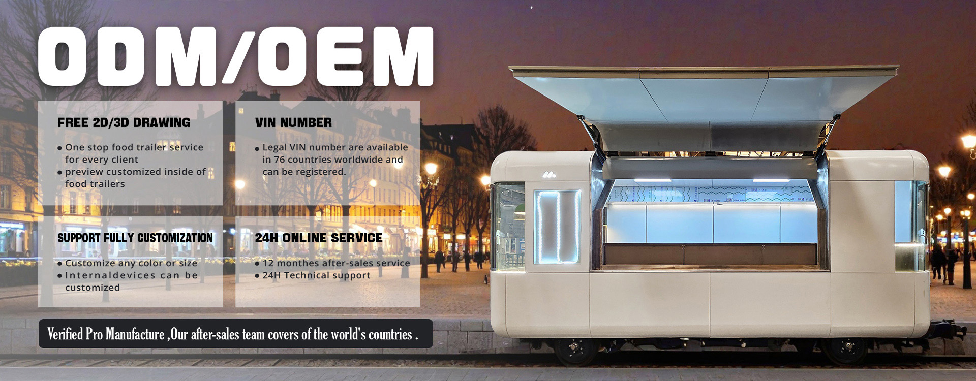 Fabricant de camions de nourriture