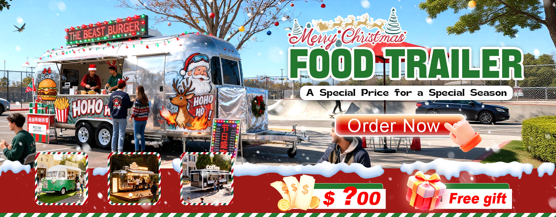 Fabricant de remorques alimentaires