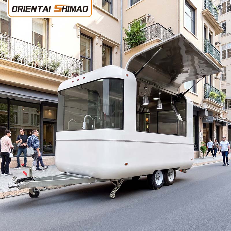 Camion de nourriture de style boîte
