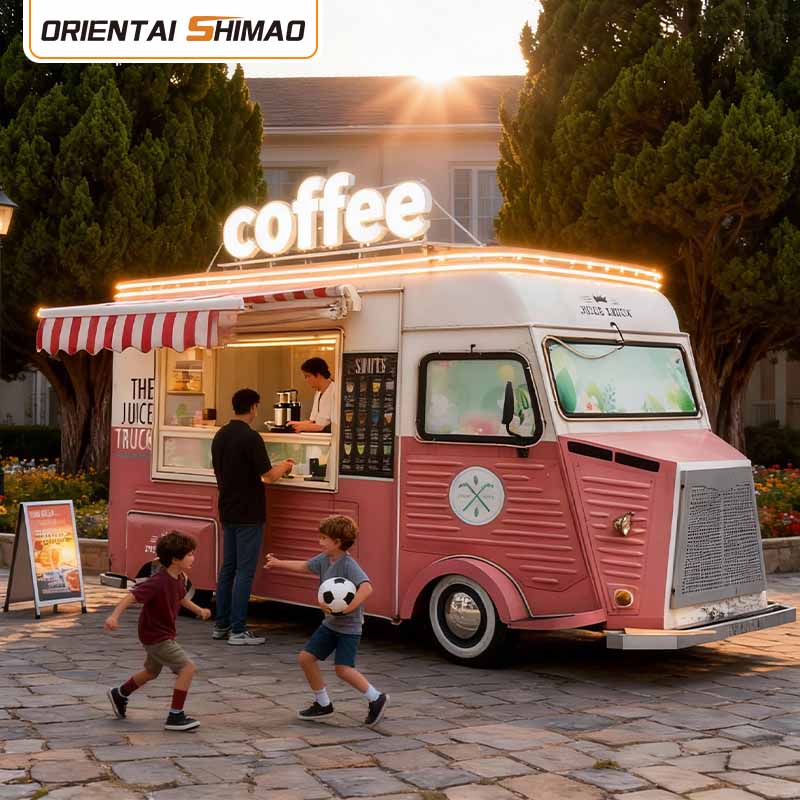 Remorques alimentaires entièrement équipées