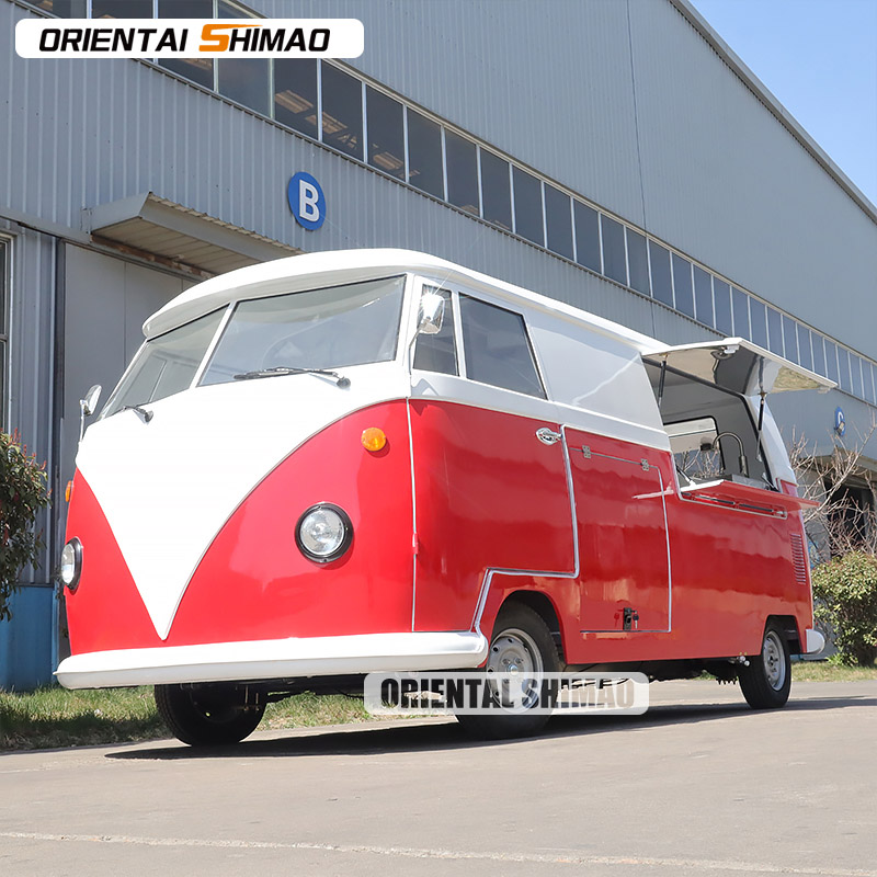 Camion alimentaire VW à toit élevé