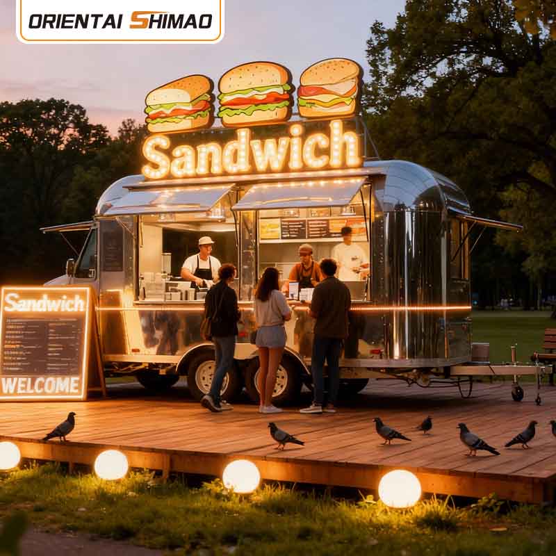 Chariots de crème glacée