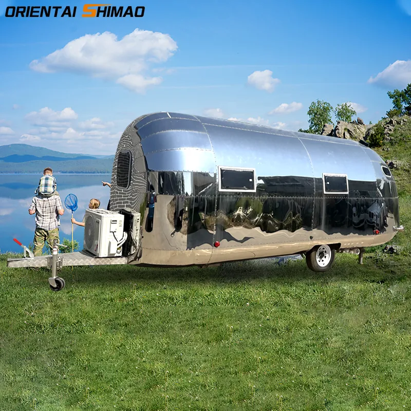 Camping-car en inox